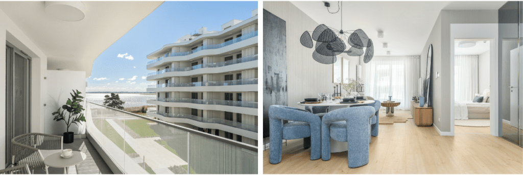 wizualizacja apartamentów Rogowo Pearl nieruchomości premium nad morzem wizualizacja apartamentów Rogowo Pearl nieruchomości premium nad morzem