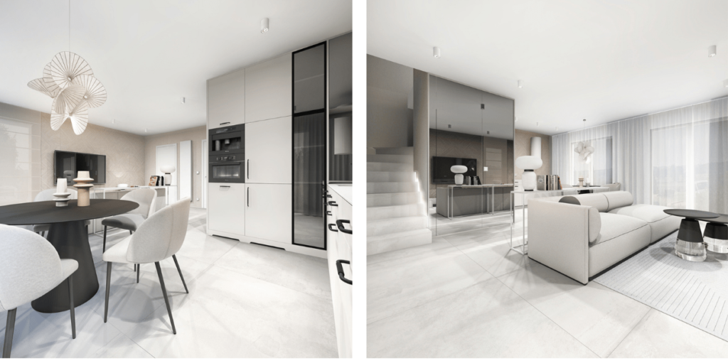 wnętrza domów rezydencja ustronie morskie