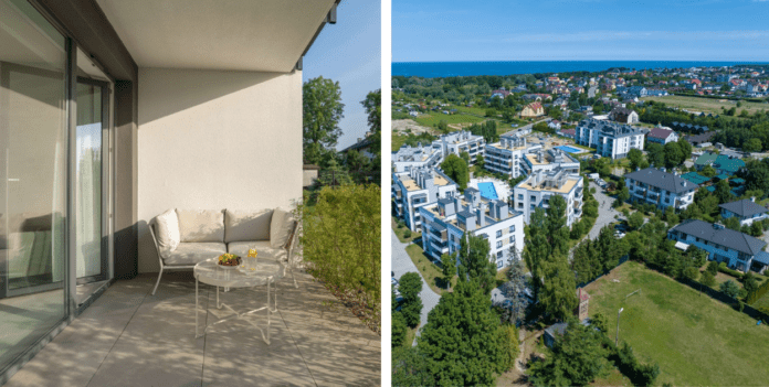 sunset ustronie morskie nowe mieszkanie nad morzem